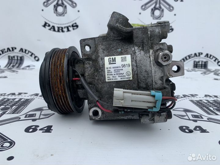Компрессор кондиционера Chevrolet Aveo T300 Ориг