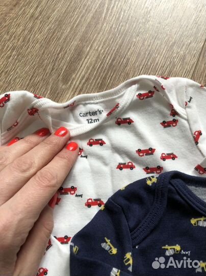 Боди carters 12 мес