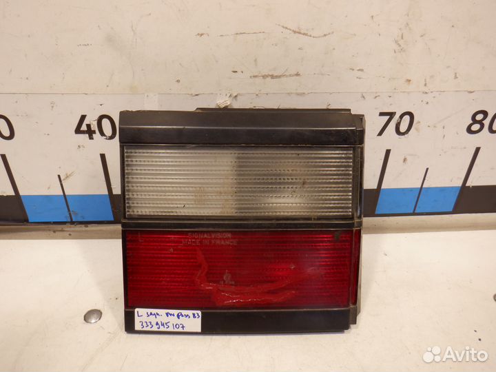 Фонарь задний внутренний левый VW Passat B3