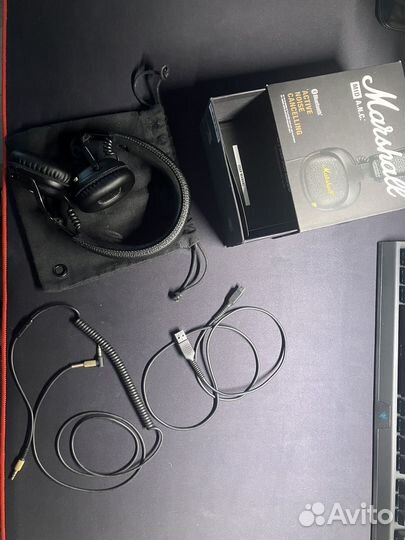 Беспроводные наушники marshall mid anc