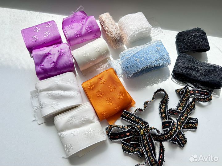 Ленты тесьма кружево пакетом