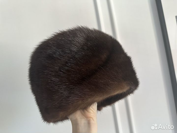 Шапка норковая женская