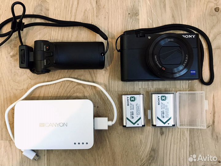 Компактная камера премиум класса sony DSC-RX100M5
