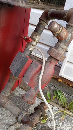 Твердотопливный котел кс-Т+насос grundfos