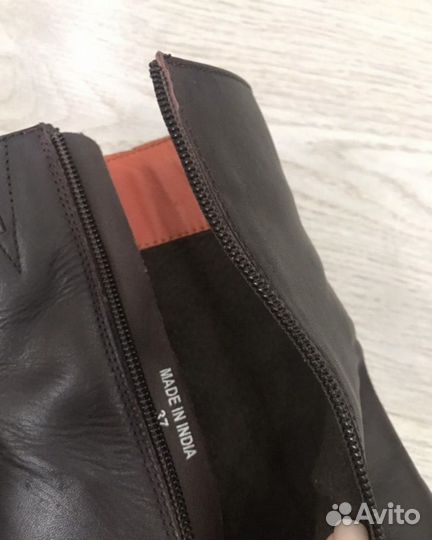 Ботильоны женские 37 размер кожаные