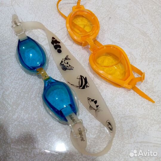 2 пары Очки для плавания mad wave