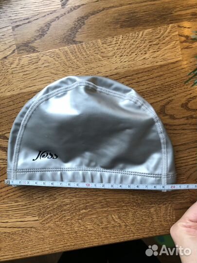 Шапочка для плавания детская Joss 42 серебряная