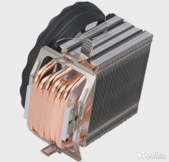 Башенный кулер с 6 медными трубками RGB подсветка