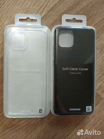 Оригинальные Чехлы Samsung Galaxy A03 A03core