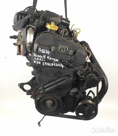 Двигатель Renault Kangoo 1.5 K9K 714