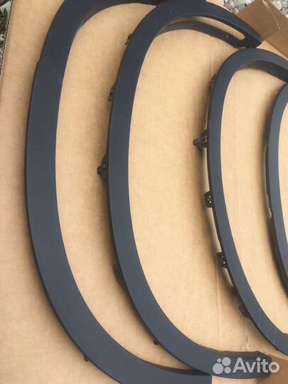 Пластиковые накладки на арки ф15