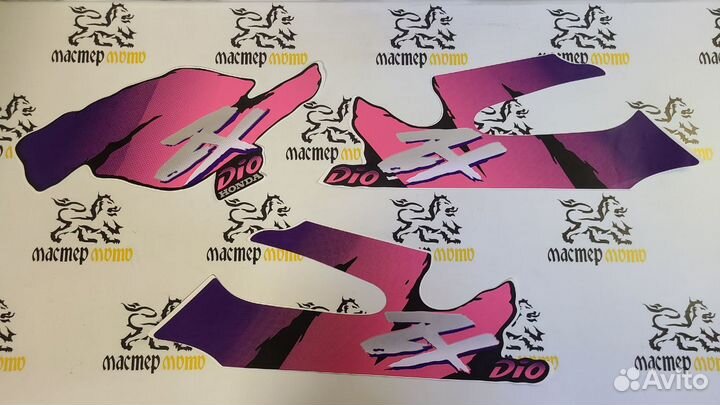 Наклейки Honda Dio AF27, AF28 zx