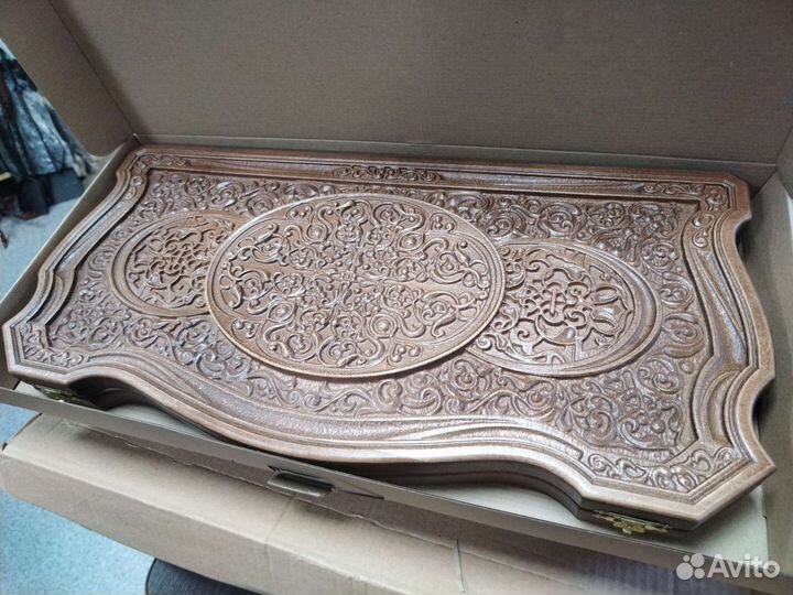 Нарды резные из бука 50-25