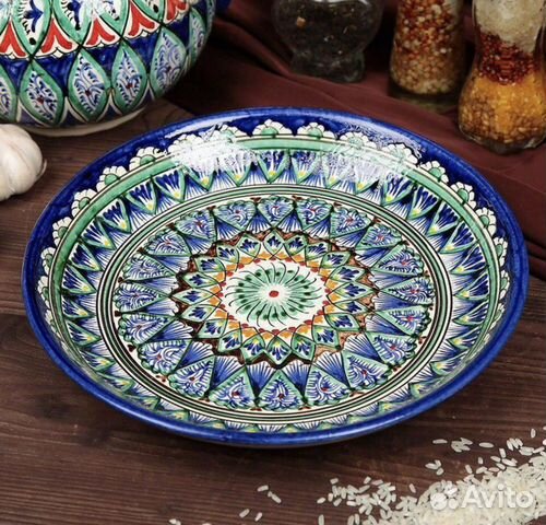 Лягaн для плова, посуда для сервировки