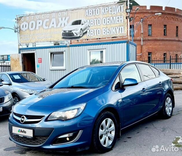 Opel Astra 1.4 AT, 2014, 113 300 км