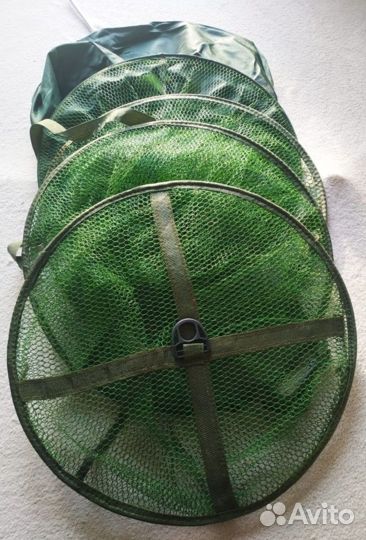 Садок карповый прорезиненный 2 метра