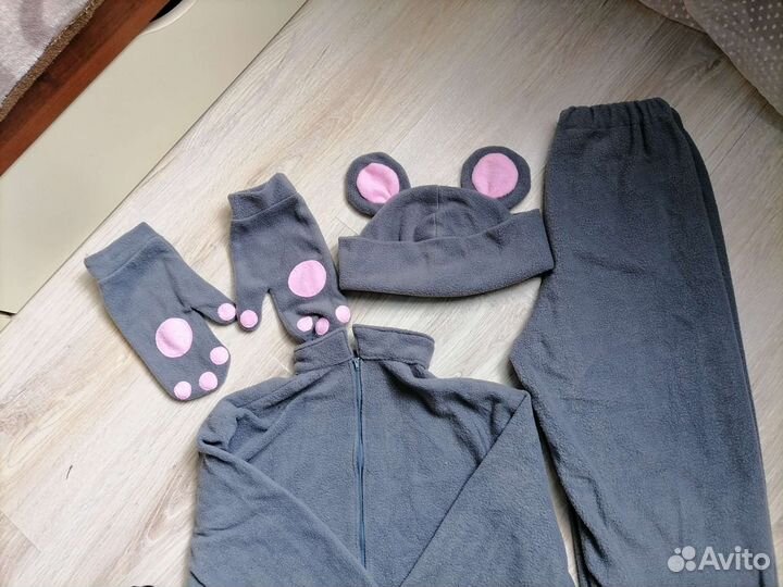 Костюм мыши флис