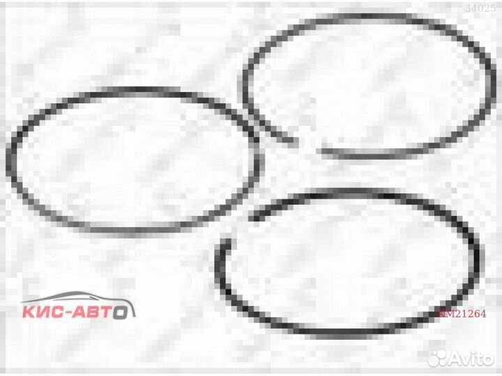 Кольца поршневые goetze