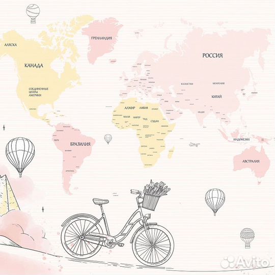 Детские фотообои 