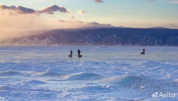 Авторский тур на о. Байкал зима от 5-9 дн