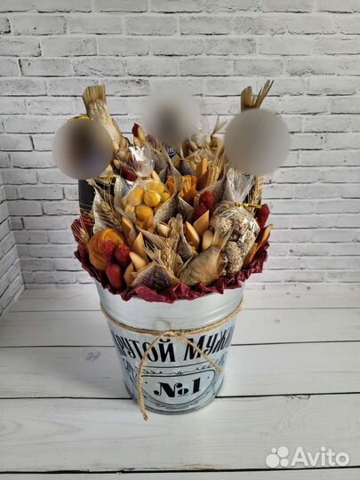 Съедобные букеты для мужчин