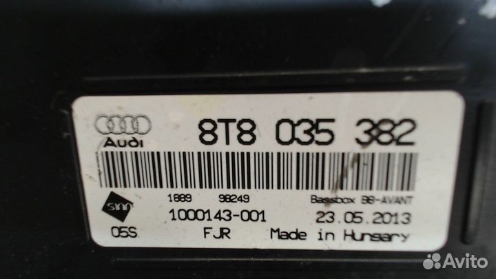 Сабвуфер Audi A4 (B8) Allroad, 2011