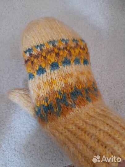 Вязаный комплект женский