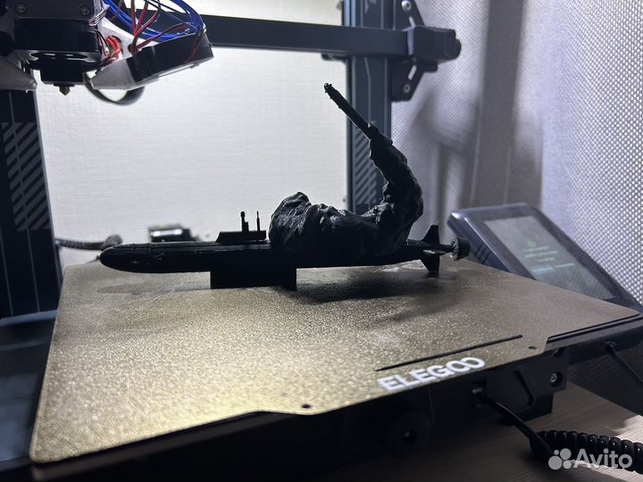 Модель 955А сделанная на 3-д принтере