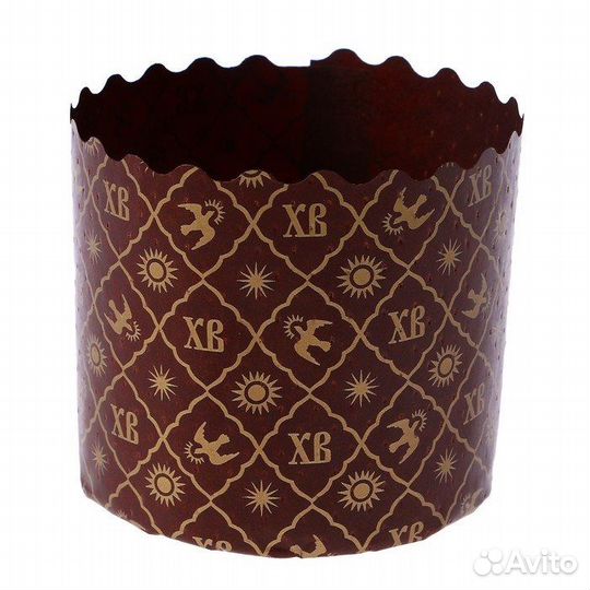 Бумажные формы для выпекания пасхальных куличей