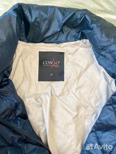 Пуховик женский conso consowear 48