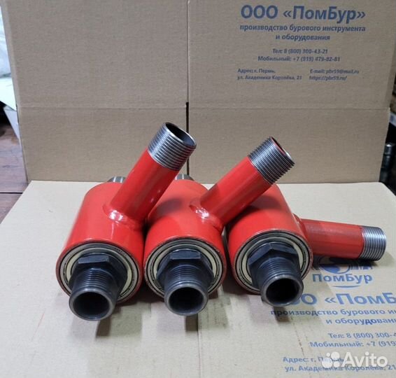 Вертлюг для абиссинской скважины на воду