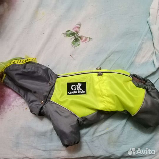 Дождевик для собаки средних пород