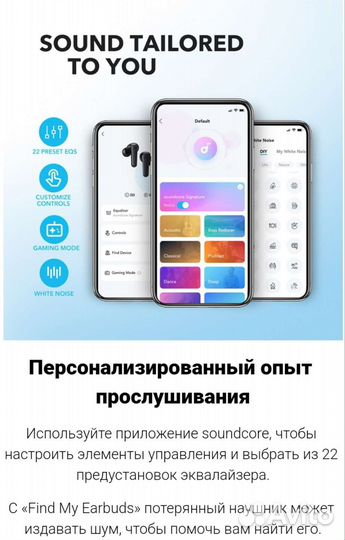Беспроводные наушники Anker Soundcore P20i