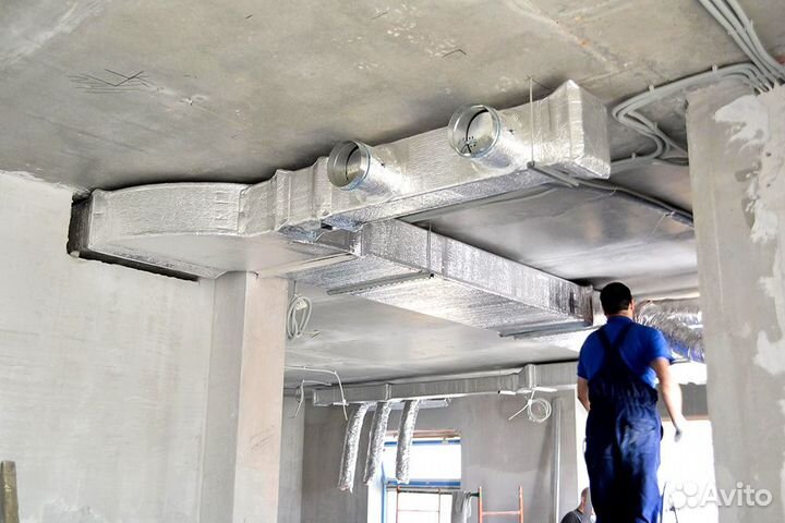 Монтаж систем вентиляции