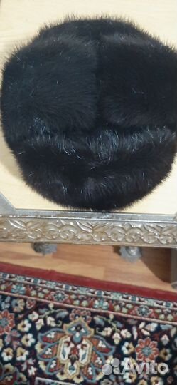 Норковая шапка мужская новая