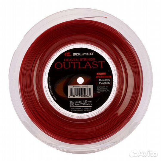 Теннисная струна Solinco Tour Bite 200 метров