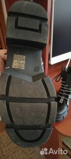 Ботинки демисезонные для девочки 32