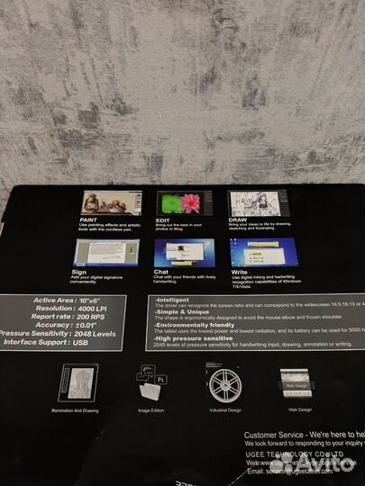 Графический планшет ugee
