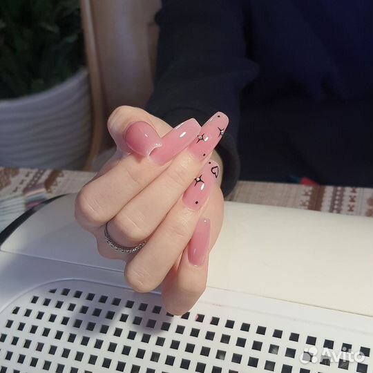 Маникюр гель лаком