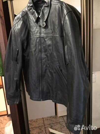 Мото куртка кожаная бу