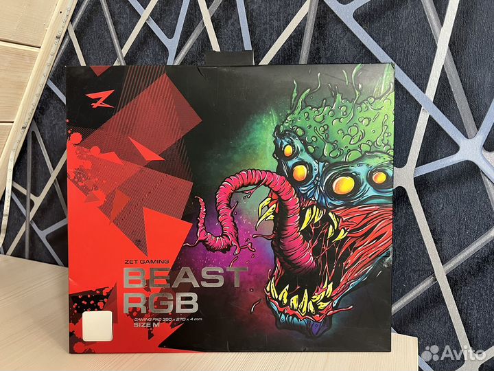 Игровой коврик с подсветкой