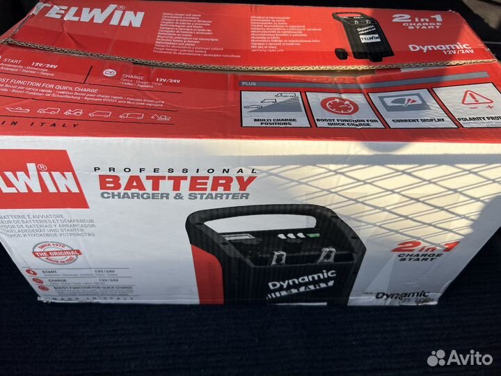 Пуско-зарядн. устройство 12/24v Telwin 420