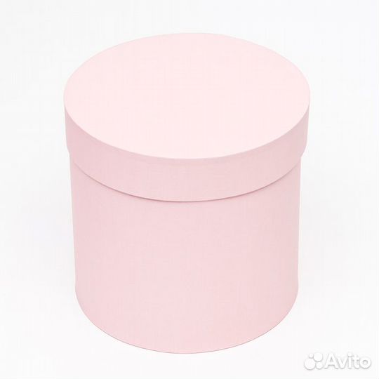 Набор круглых коробок 5 в 1 'Краски', пыльная роза