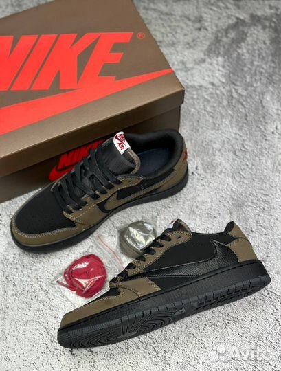 Кроссовки мужские nike air jordan travis Scott