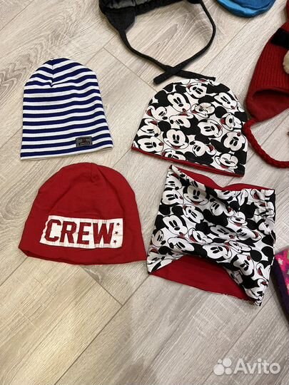 Детские шапки(зима, демисезон)на дев.и мальч