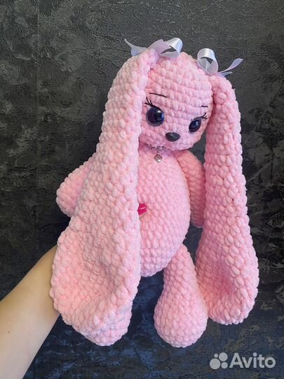 Мягкая игрушка заяц