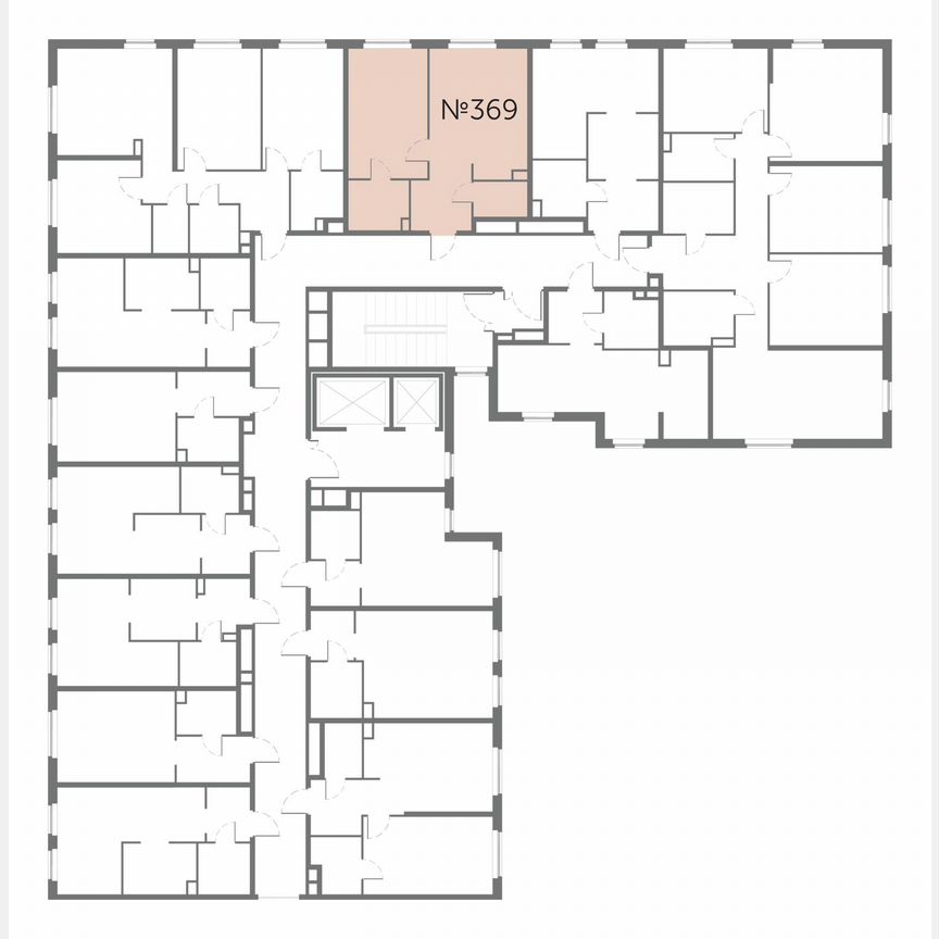 1-к. апартаменты, 42,5 м², 9/17 эт.