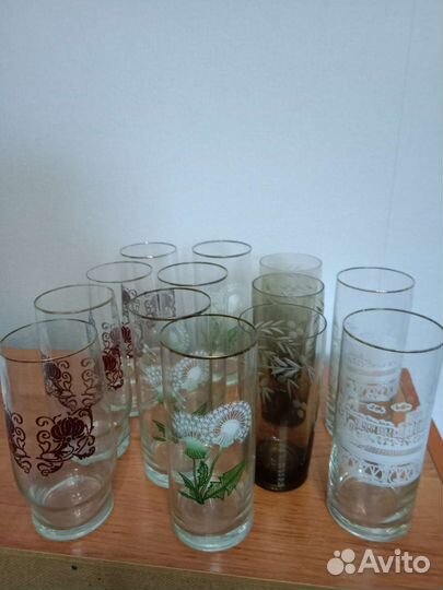 Стаканы стекло СССР