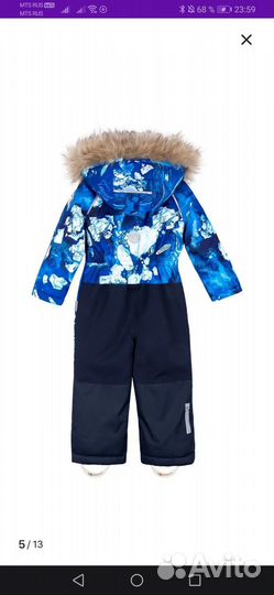 Зимний комбинезон для мальчика 128