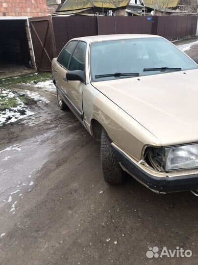 Audi 100 2.2 МТ, 1986, битый, 400 000 км